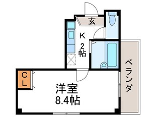 メゾンルミエ－ルの物件間取画像